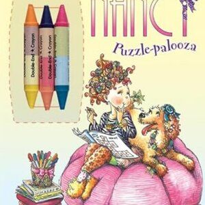 Fancy Nancy Coloring and Puzzle Book - Preschool - 3rd grade